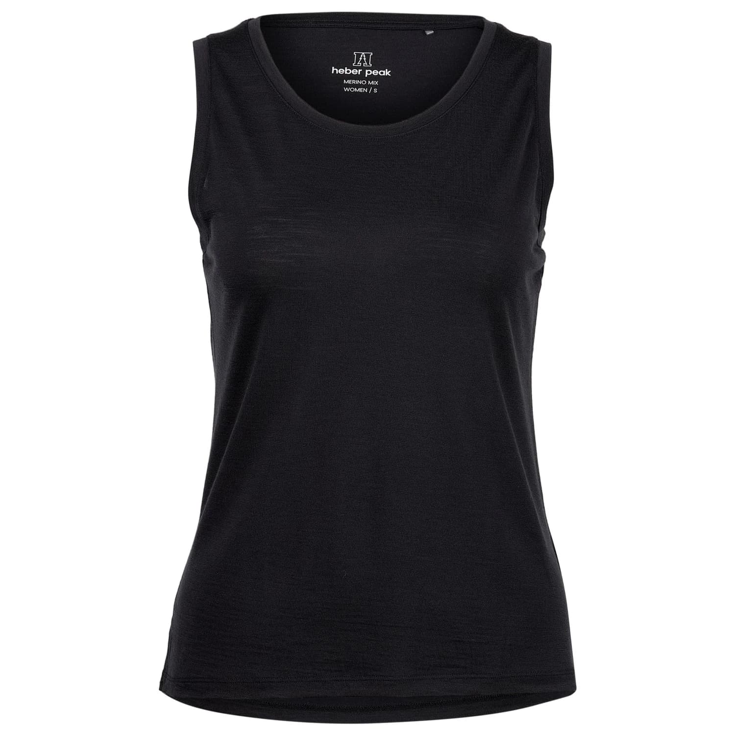 Дамска мериносова блуза Heber Peak Women's MerinoCool165 EvergreenHe. Tank Merino shirt - Black