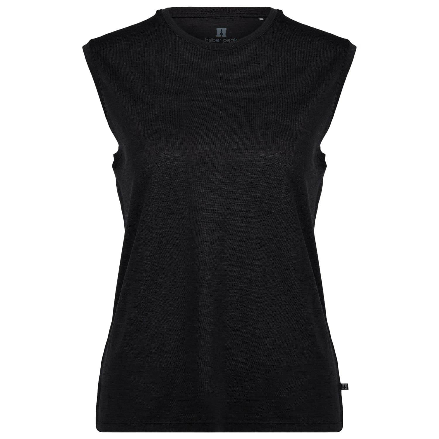 Дамска мериносова блуза Heber Peak Women's MerinoMix150 PineconeHe. Loose Tank Merino shirt - Black