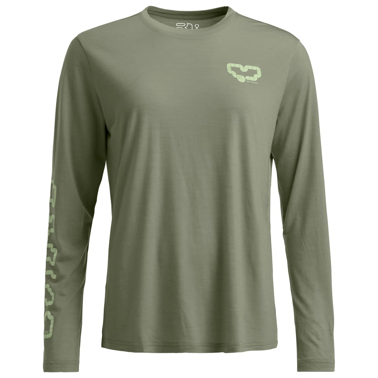 Дамска мериносова блуза Ortovox Women's 150 Cool Pillow L/S Sport shirt - Green Sage