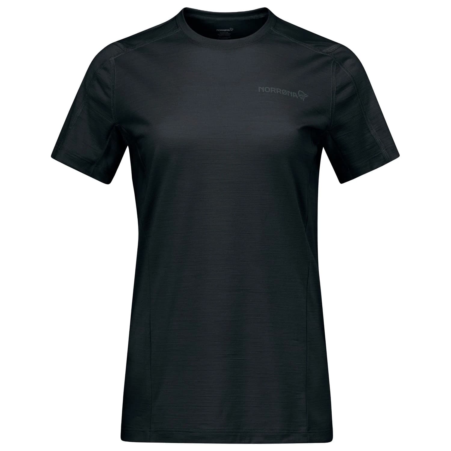 Дамска мериносова блуза Norrøna Women's Falketind EqualiserUll T-Shirt Merino shirt - Caviar Black