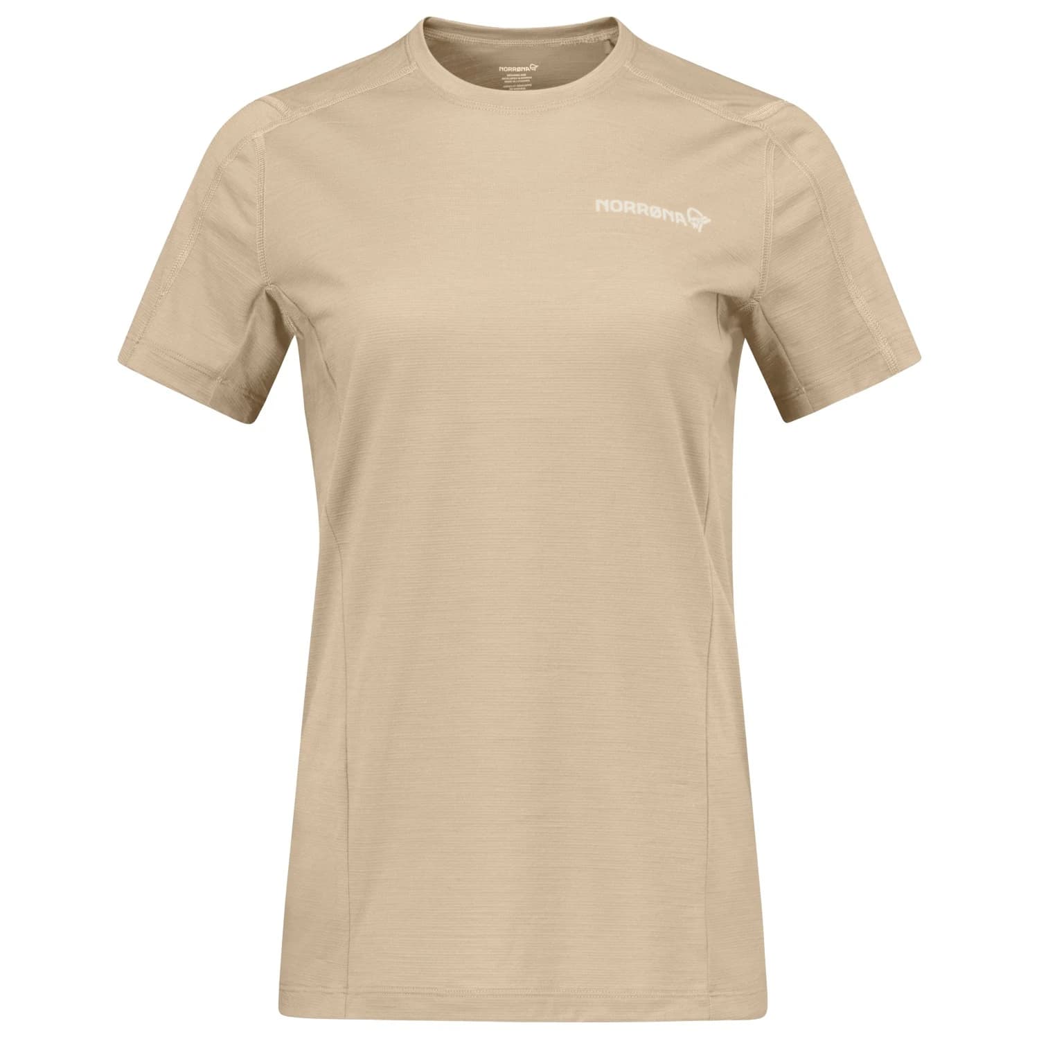 Дамска мериносова блуза Norrøna Women's Falketind EqualiserUll T-Shirt Merino shirt - Pure Cashmere