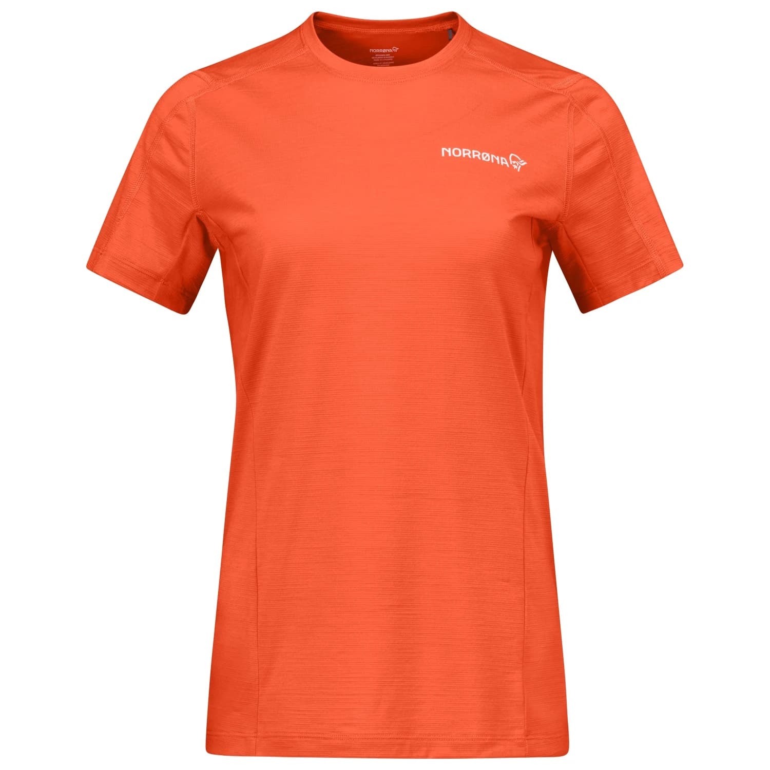 Дамска мериносова блуза Norrøna Women's Falketind EqualiserUll T-Shirt Merino shirt - Paprika