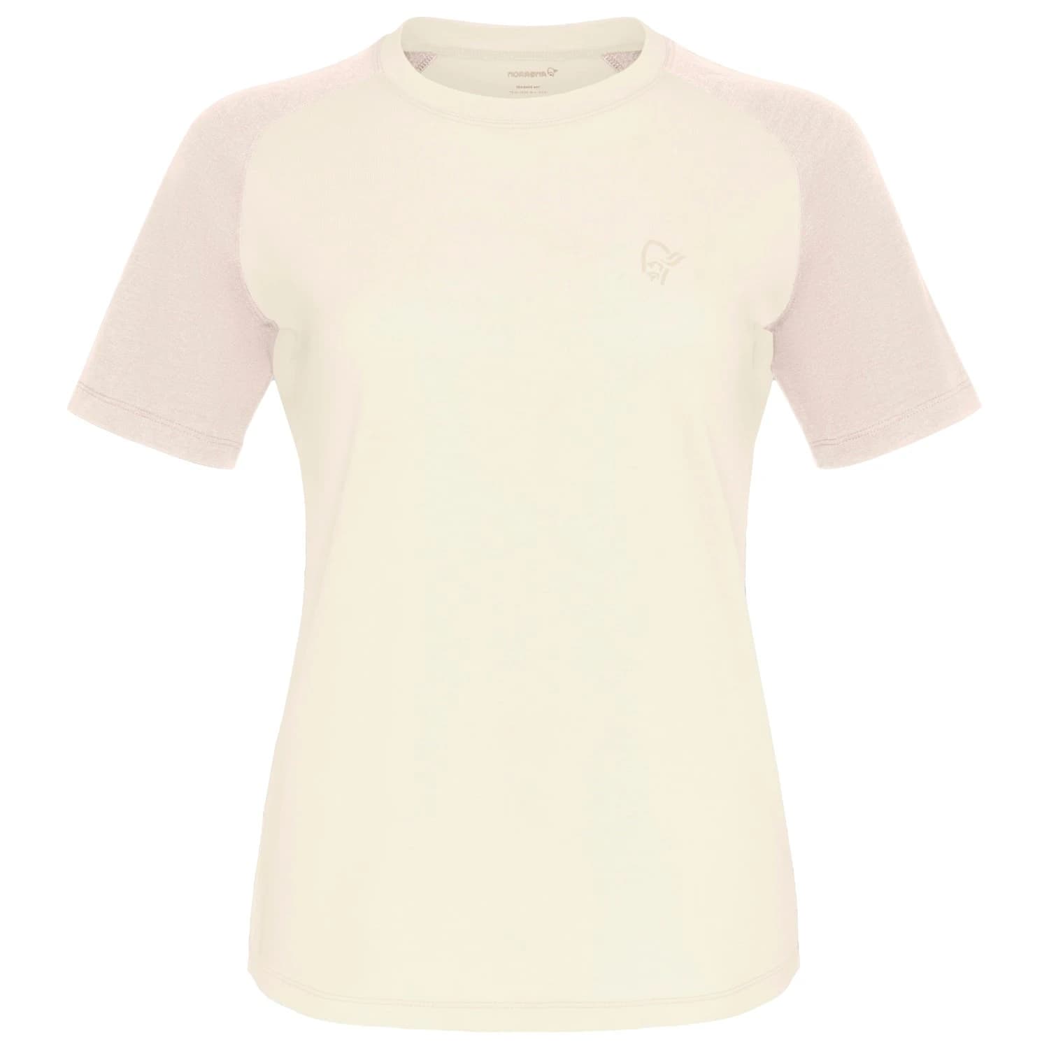 Дамска мериносова блуза Norrøna Women's Femund PureUll T-Shirt Merino shirt - Whisper White