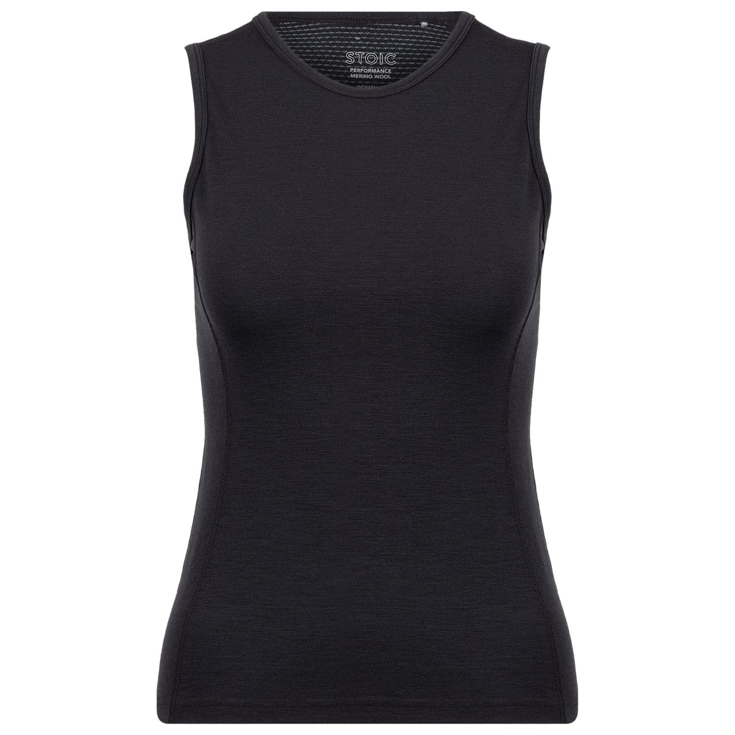 Дамско мериносово термобельо Stoic Women's Merino150 SadjemSt. Tank Merino shirt - Black