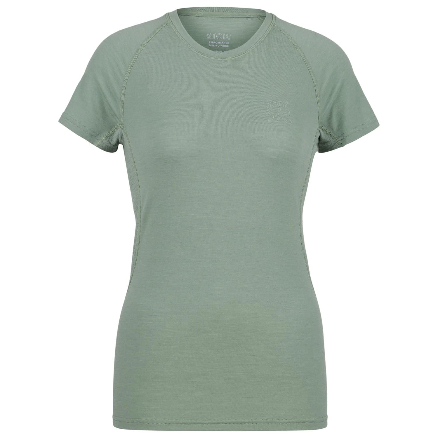 Дамска мериносова блуза Stoic Women's MerinoMesh150 SadjemSt. S/S Merino shirt - Agave Green