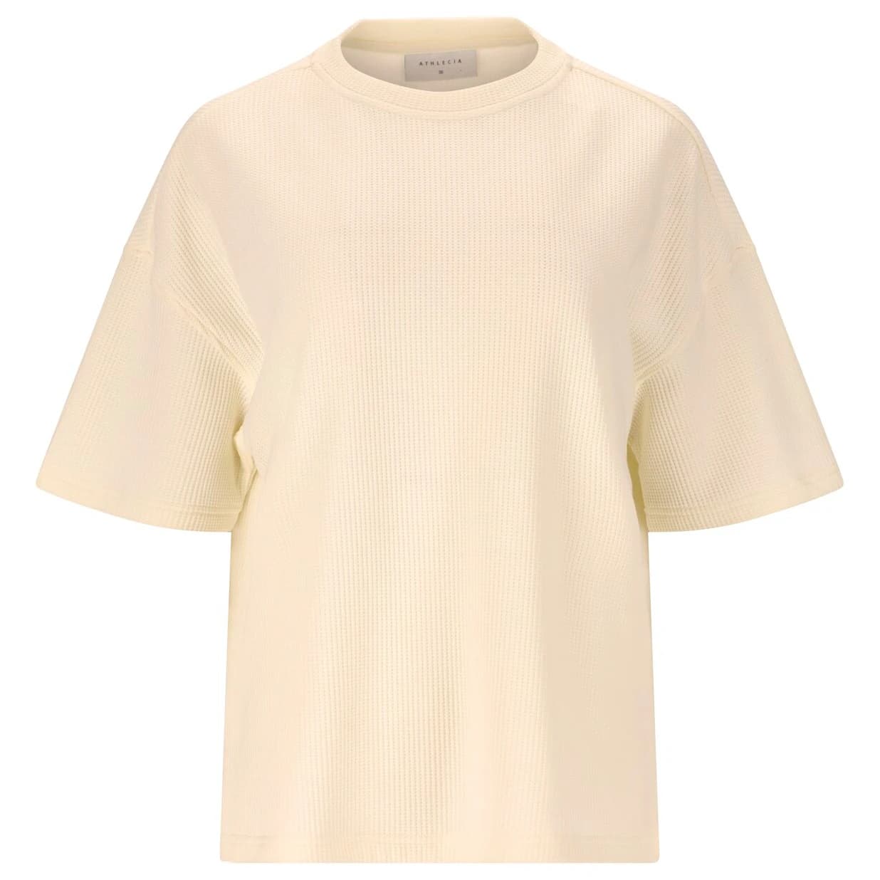 Дамска тениска ATHLECIA Women's Cardall Waffle Tee T-shirt - Vaporous Gray