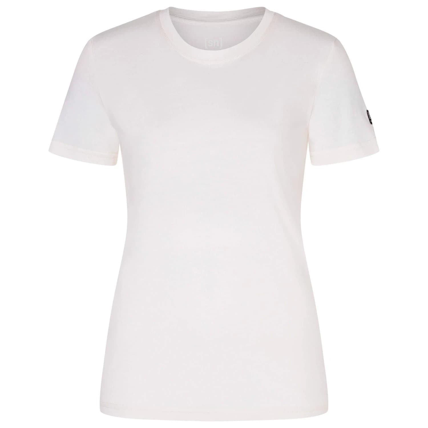 Дамска мериносова блуза Super.natural Women's Casual Bio Cotton Tee Merino shirt - Bright White