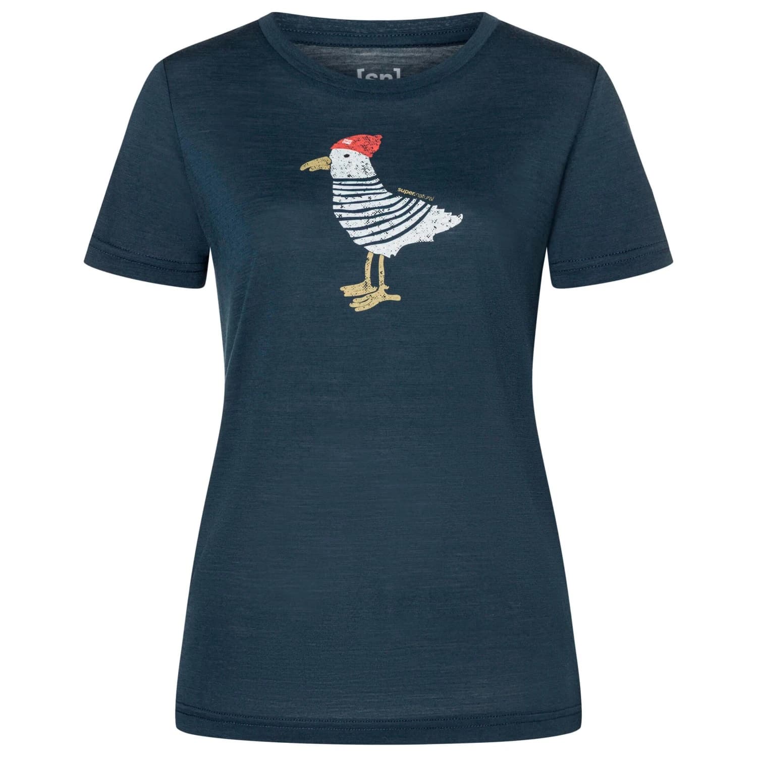 Дамска мериносова блуза Super.natural Women's Johnny Tee Merino shirt - Blueberry / Various