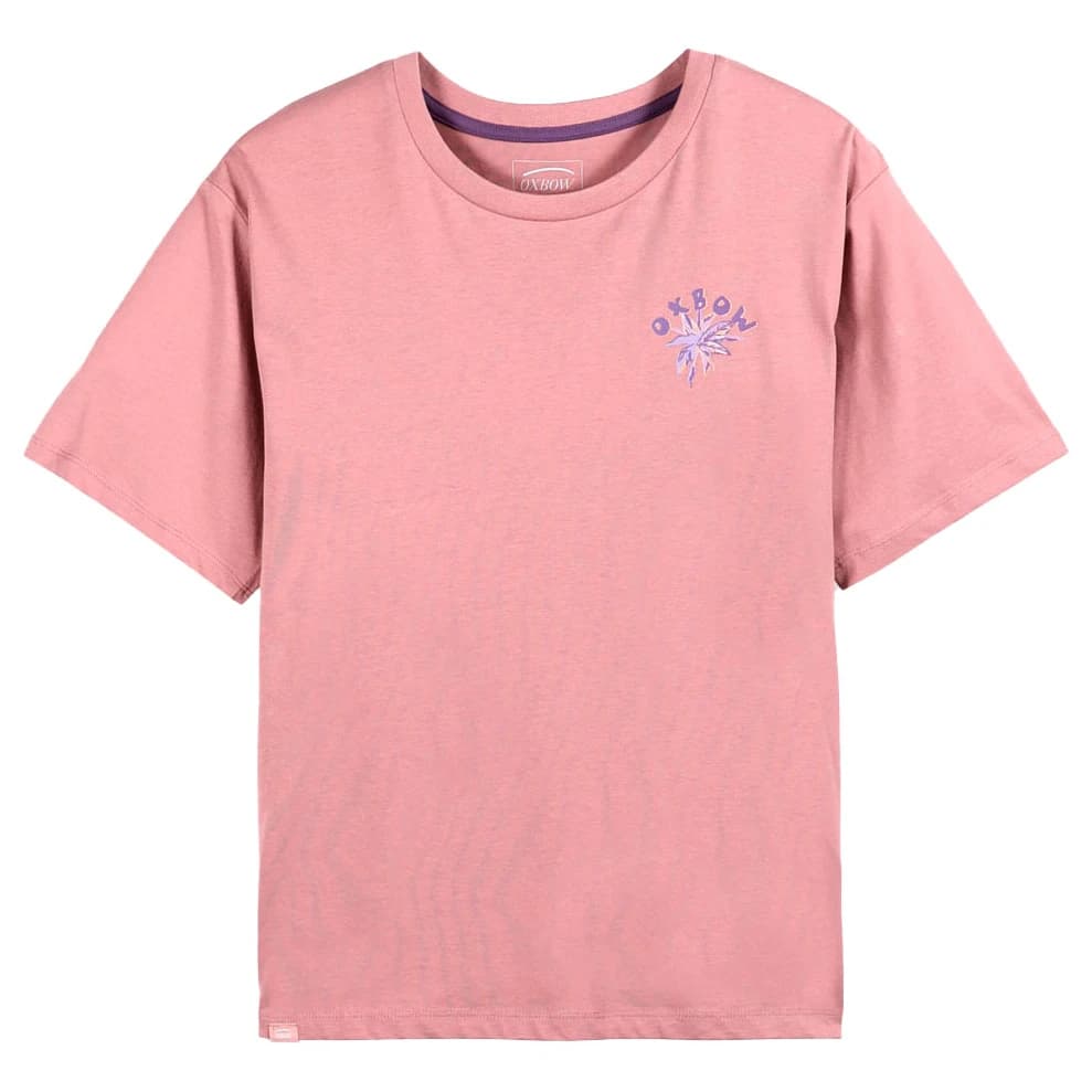 Тениска Oxbow Women's Tropicsw Short Sleeve T T-shirt - Dusty Rose