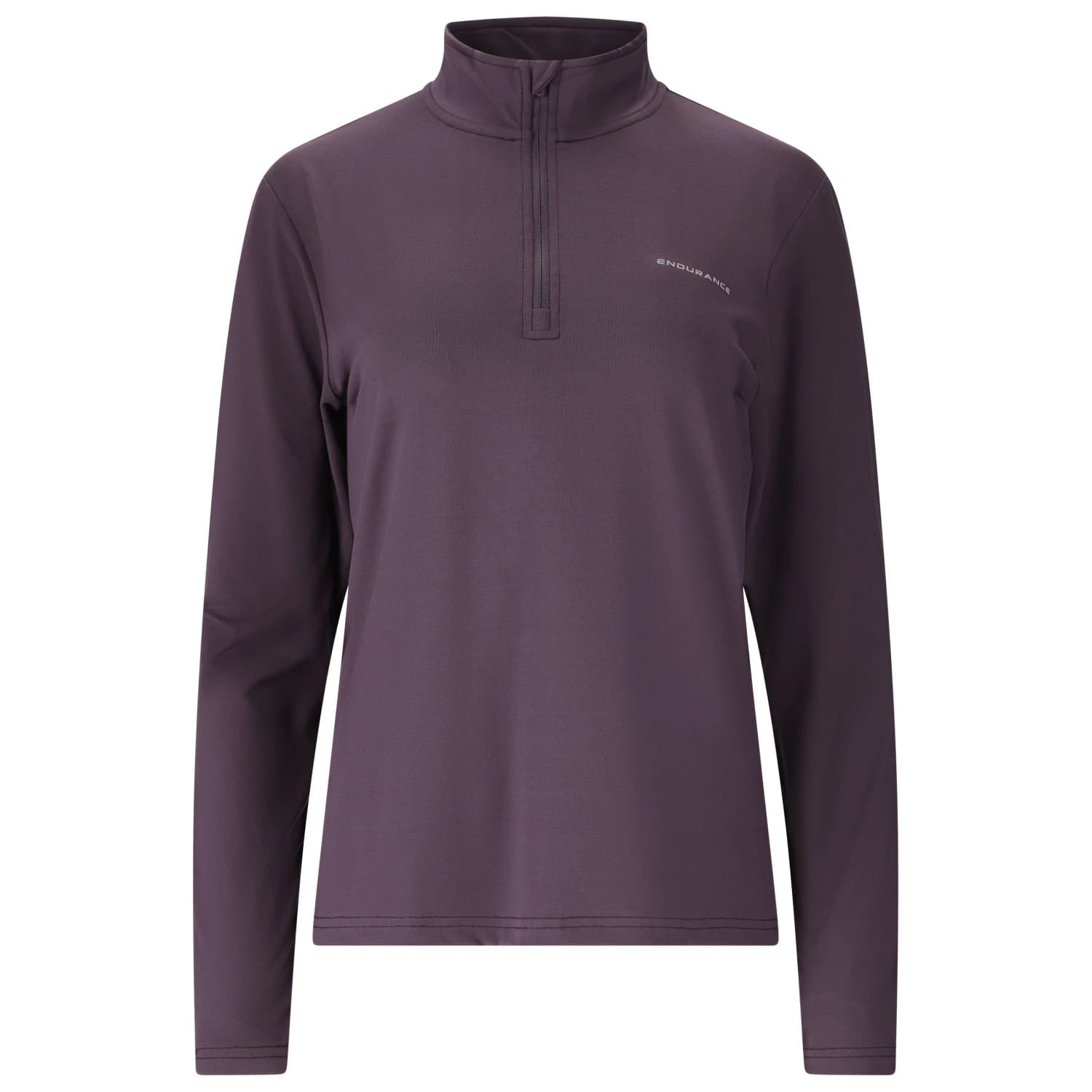 Дамска тениска ENDURANCE Women's Aileen Midlayer Running shirt - Nightshade