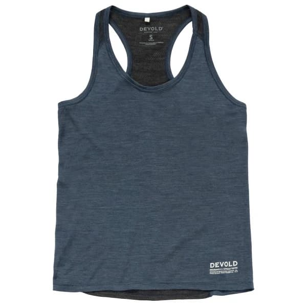 Дамска тениска Devold Women's Endurance Merino 130 Singlet Running shirt - Night