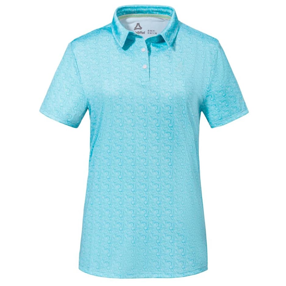 Дамска поло тениска Schöffel Women's Polo Shirt Style Fraydo Polo shirt - Tidal Wave