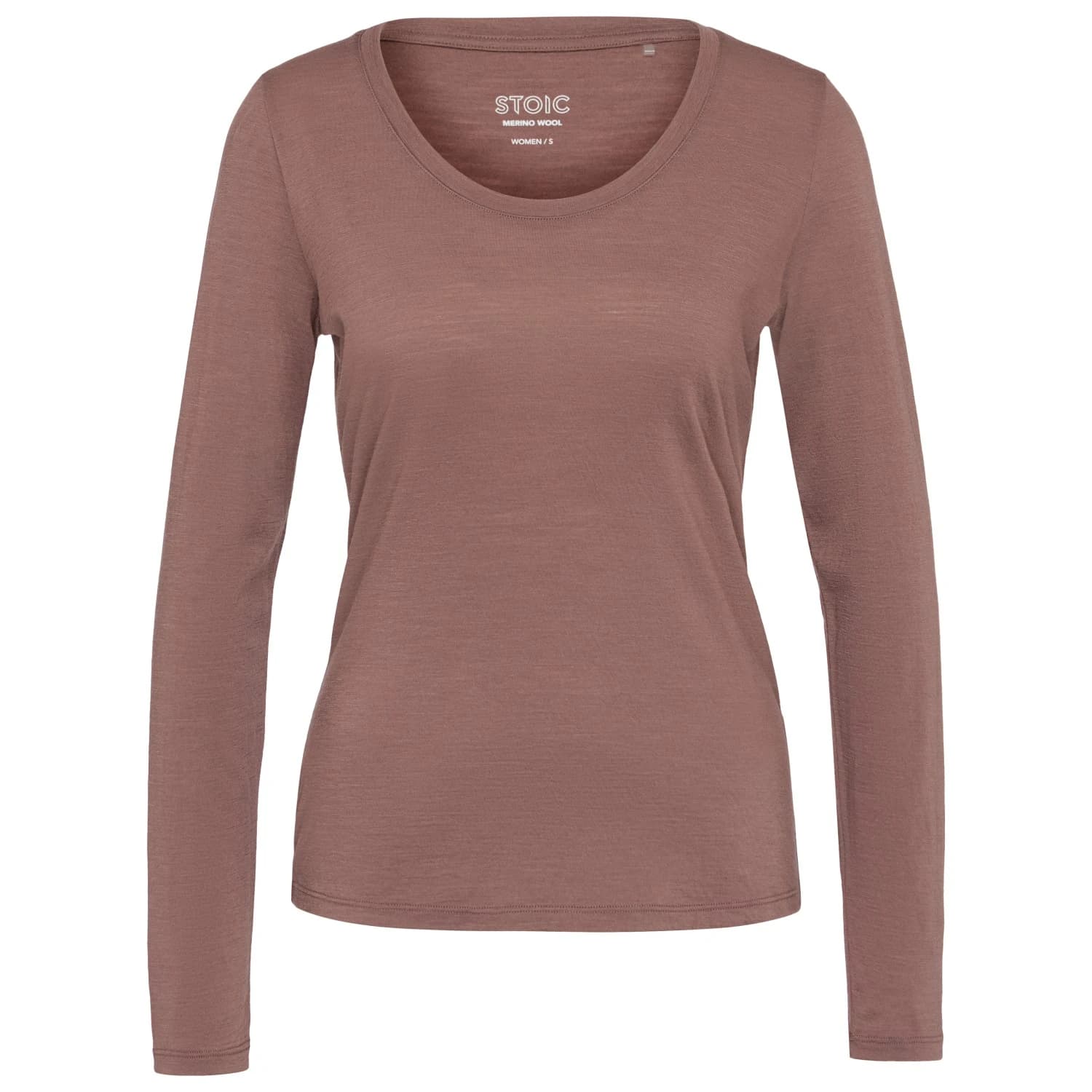 Мериносова блуза Stoic Women's Merino155 LaholmSt. L/S Merino longsleeve - Rosewood