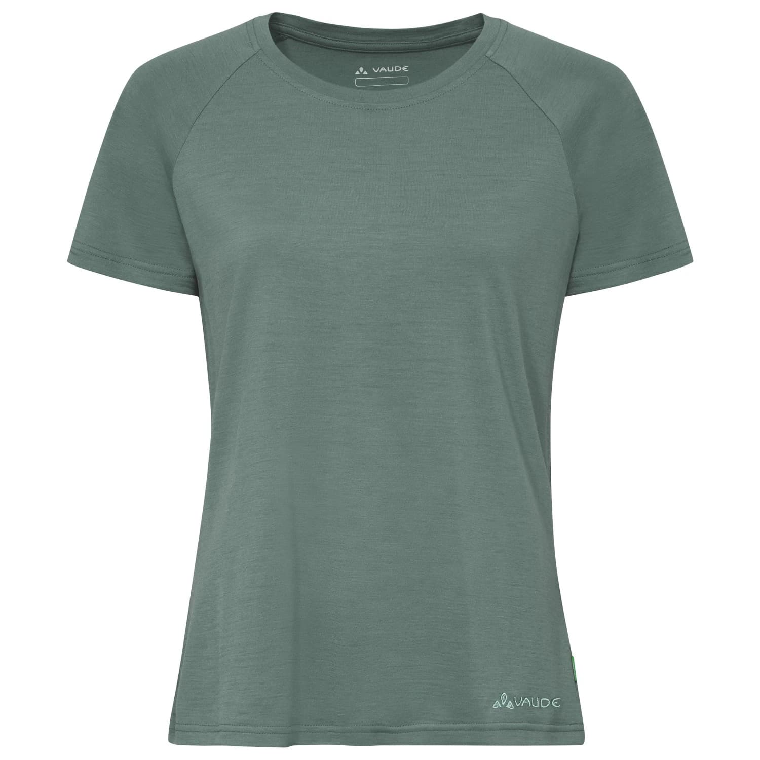 Дамска мериносова блуза Vaude Women's Essential Wool T-Shirt Merino shirt - Agave