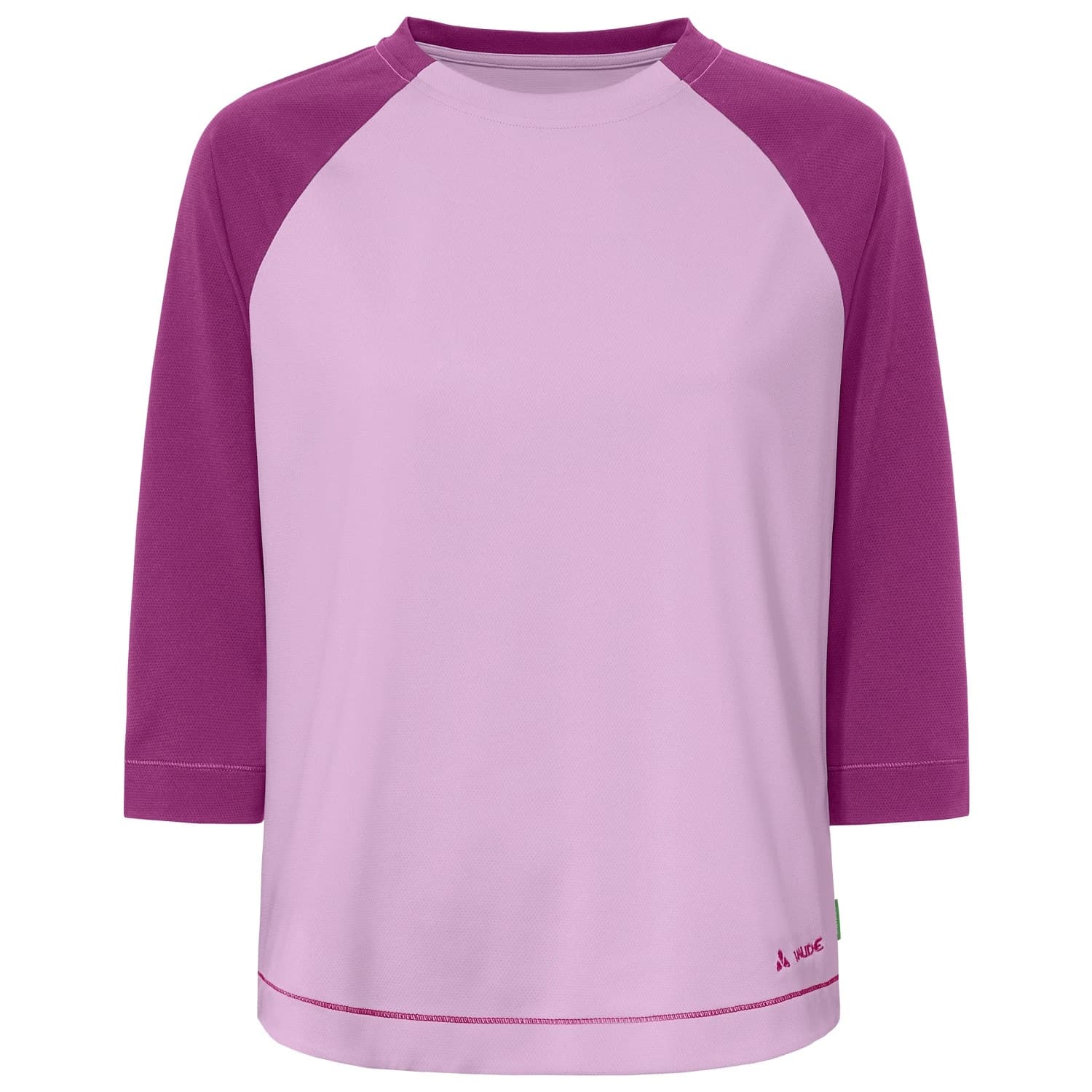 Дамска блуза с дълъг ръкав Vaude Women's Neyland 3/4 T-Shirt II Longsleeve - Raspberry