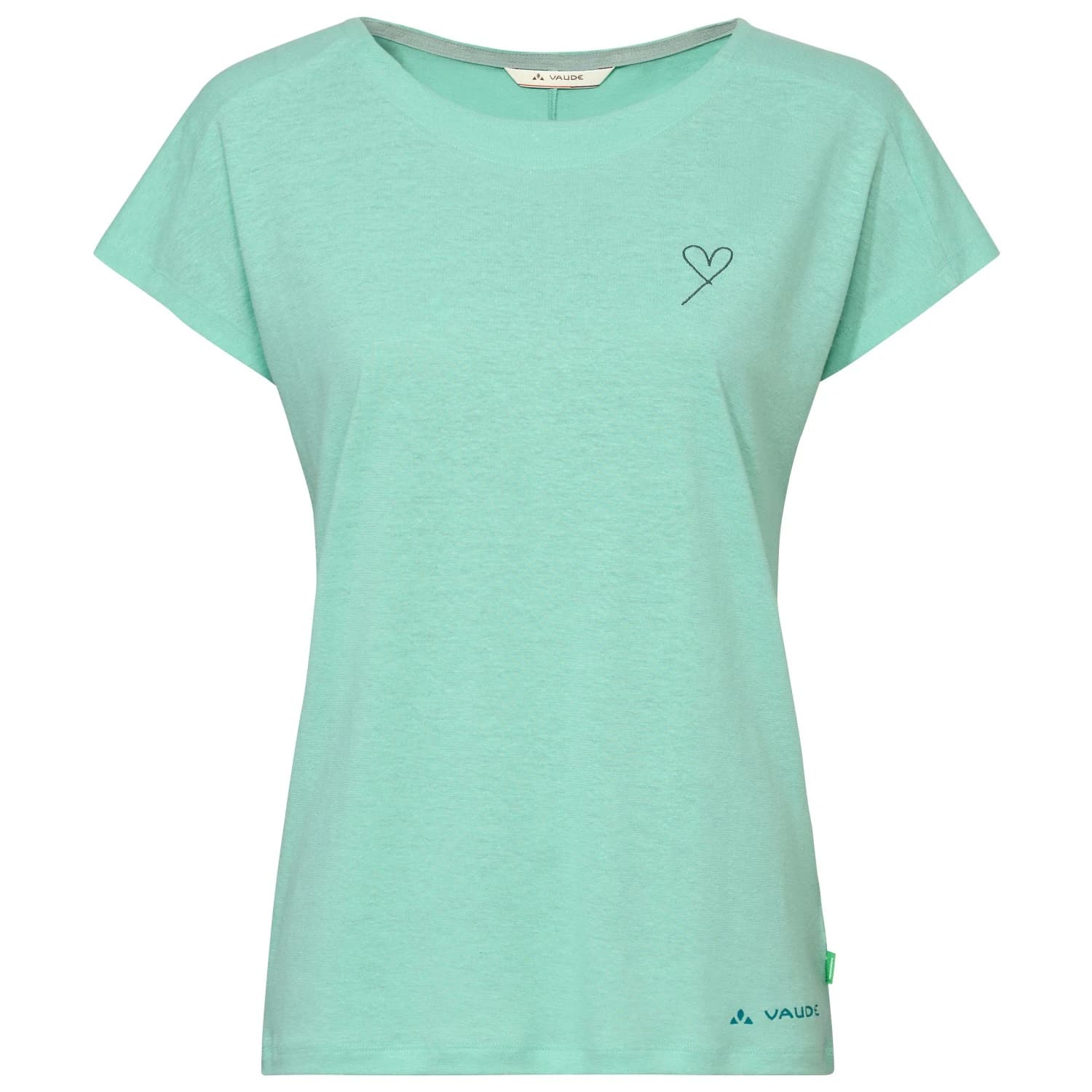 Дамска тениска Vaude Women's Neyland T-Shirt - Sage