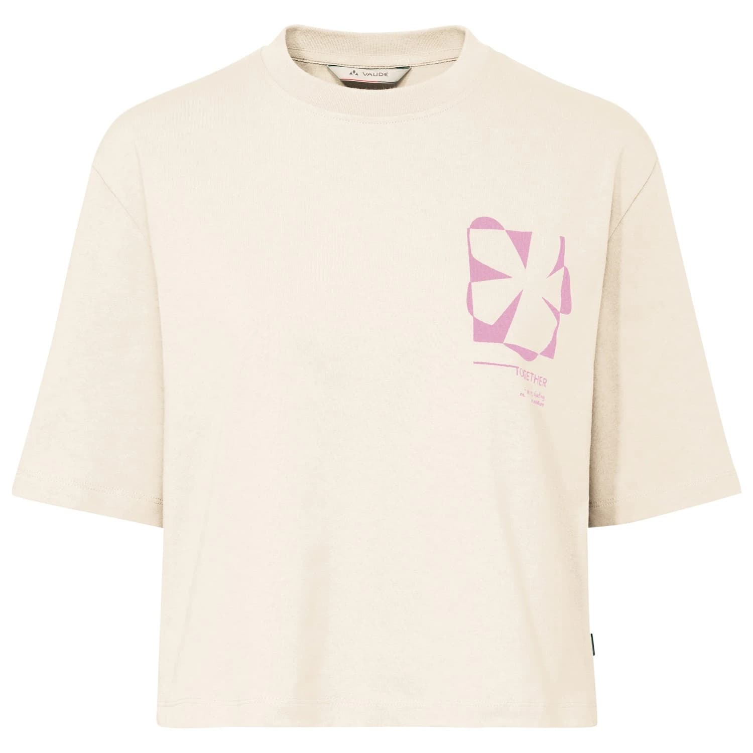 Дамска тениска Vaude Women's Redmont Heavyweight T-Shirt - Ecru