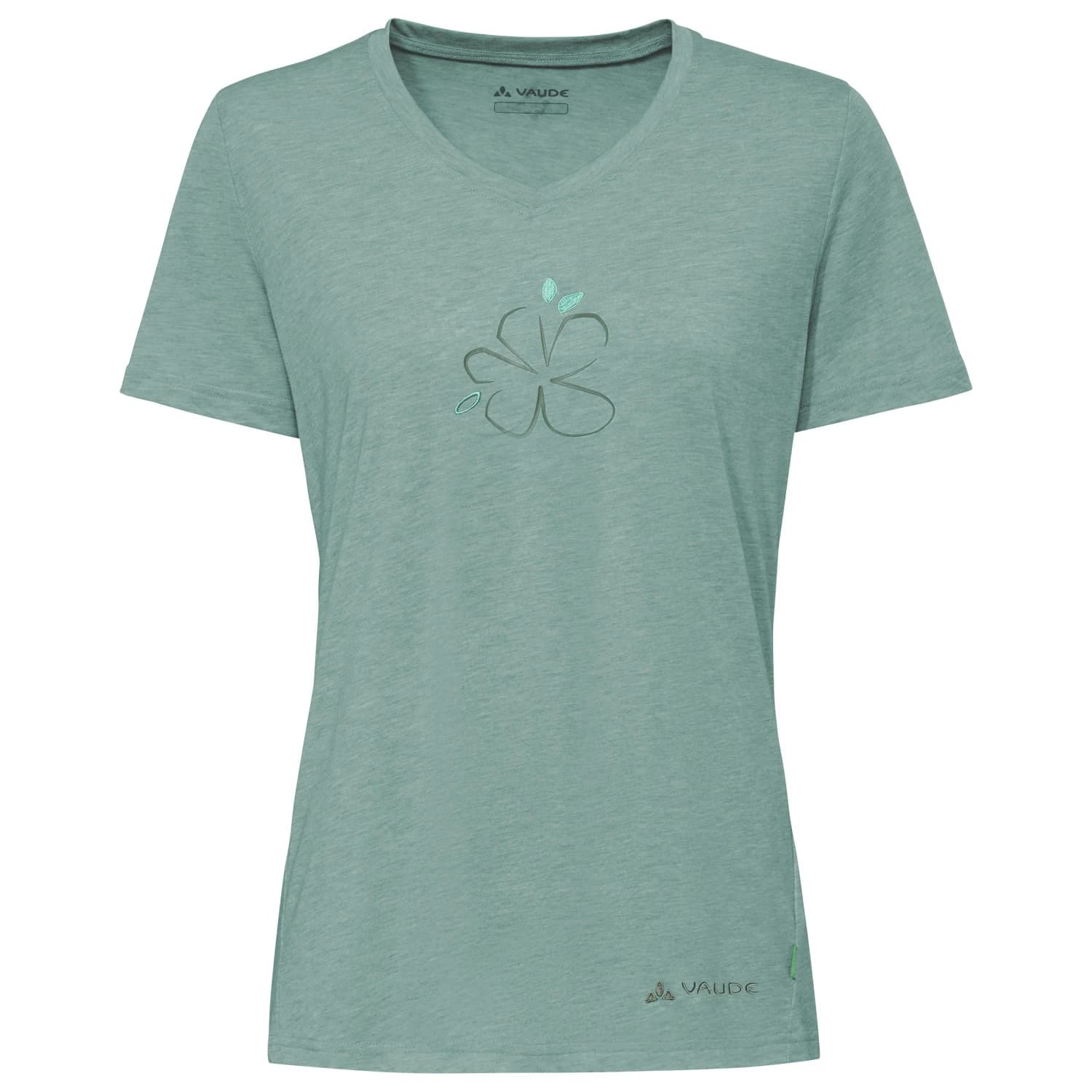 Дамска тениска Vaude Women's Skomer Print T-Shirt III T-shirt - Dusty Fern