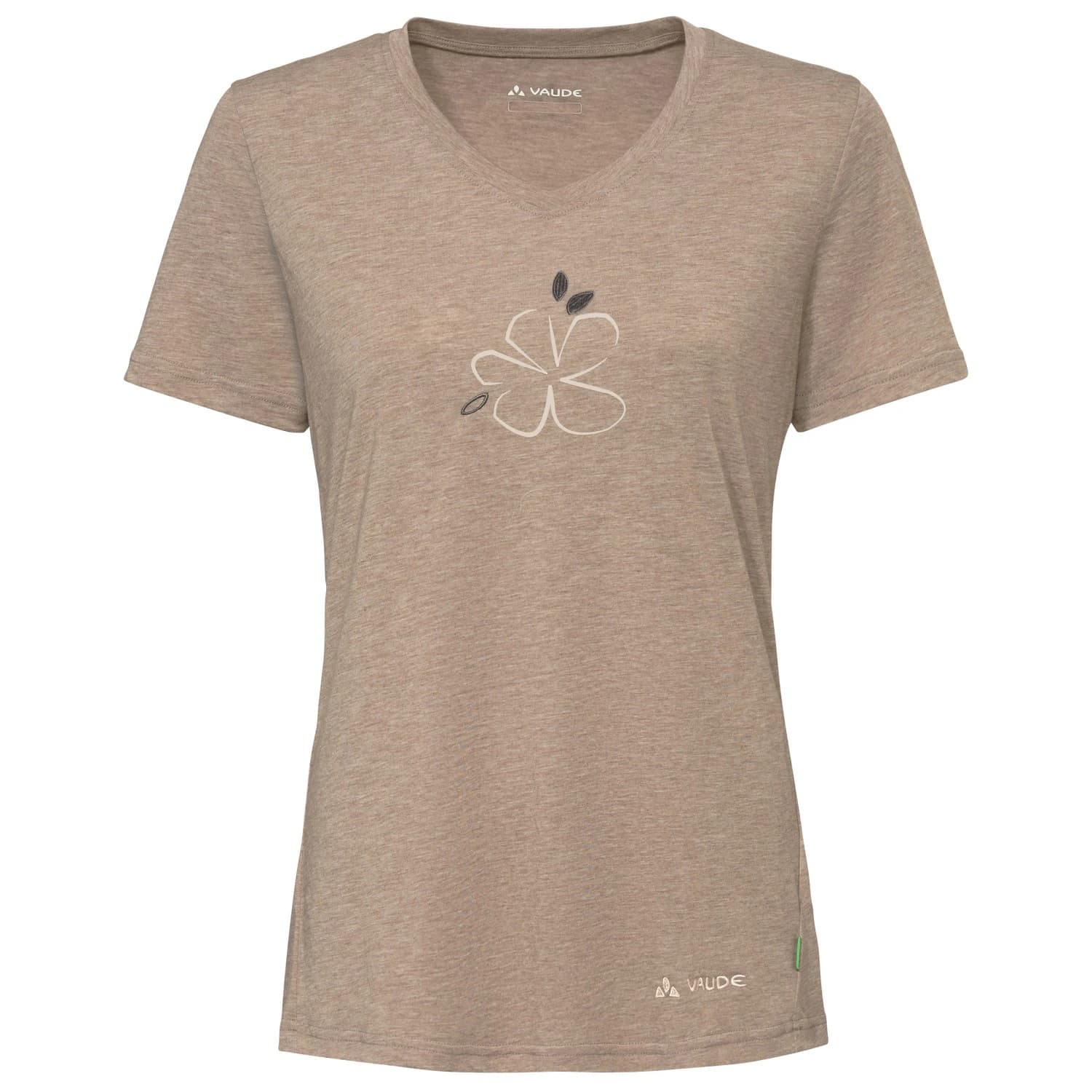 Дамска тениска Vaude Women's Skomer Print T-Shirt III T-shirt - Oat