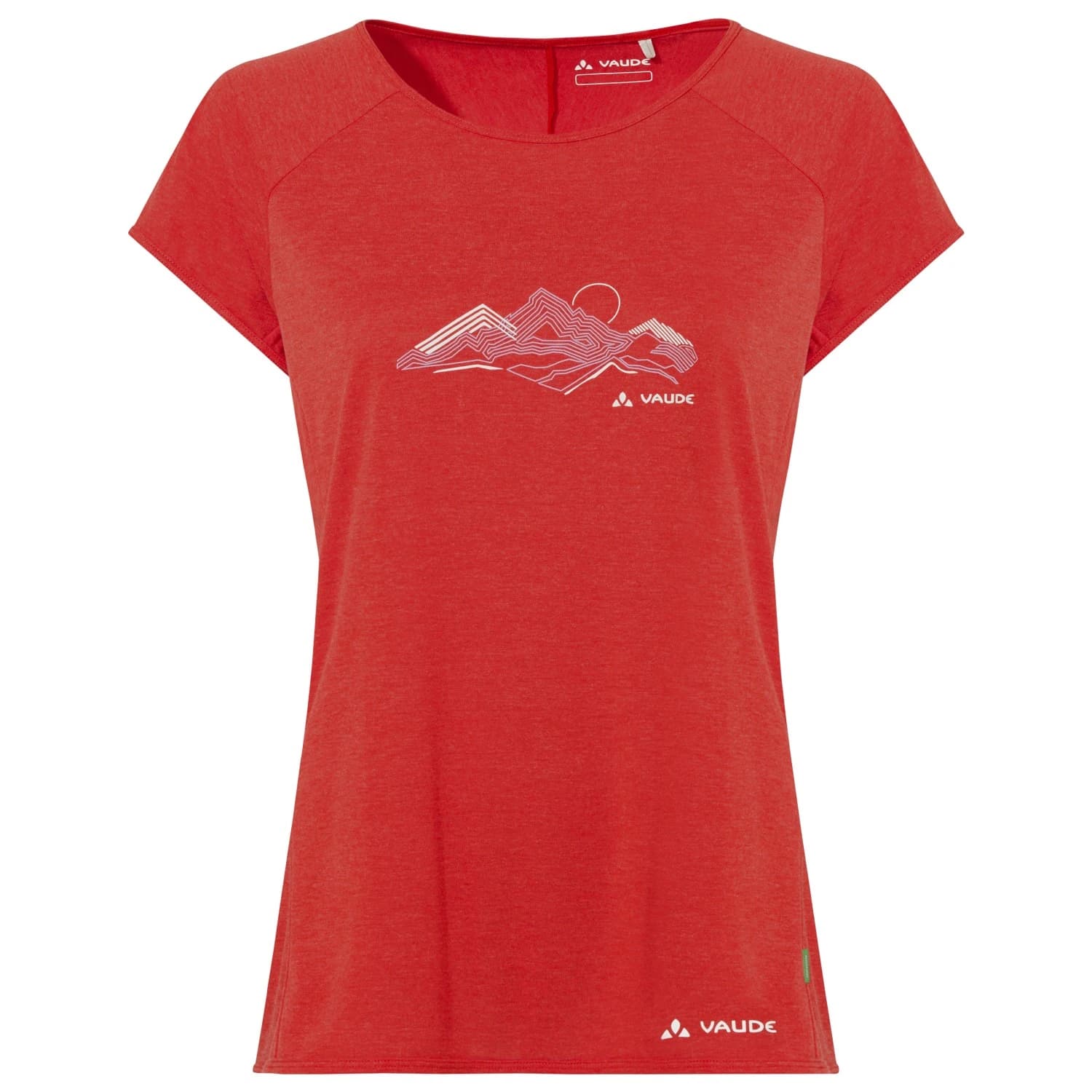 Дамска спортна тениска Vaude Women's Tekoa T-Shirt II Sport shirt - Lava