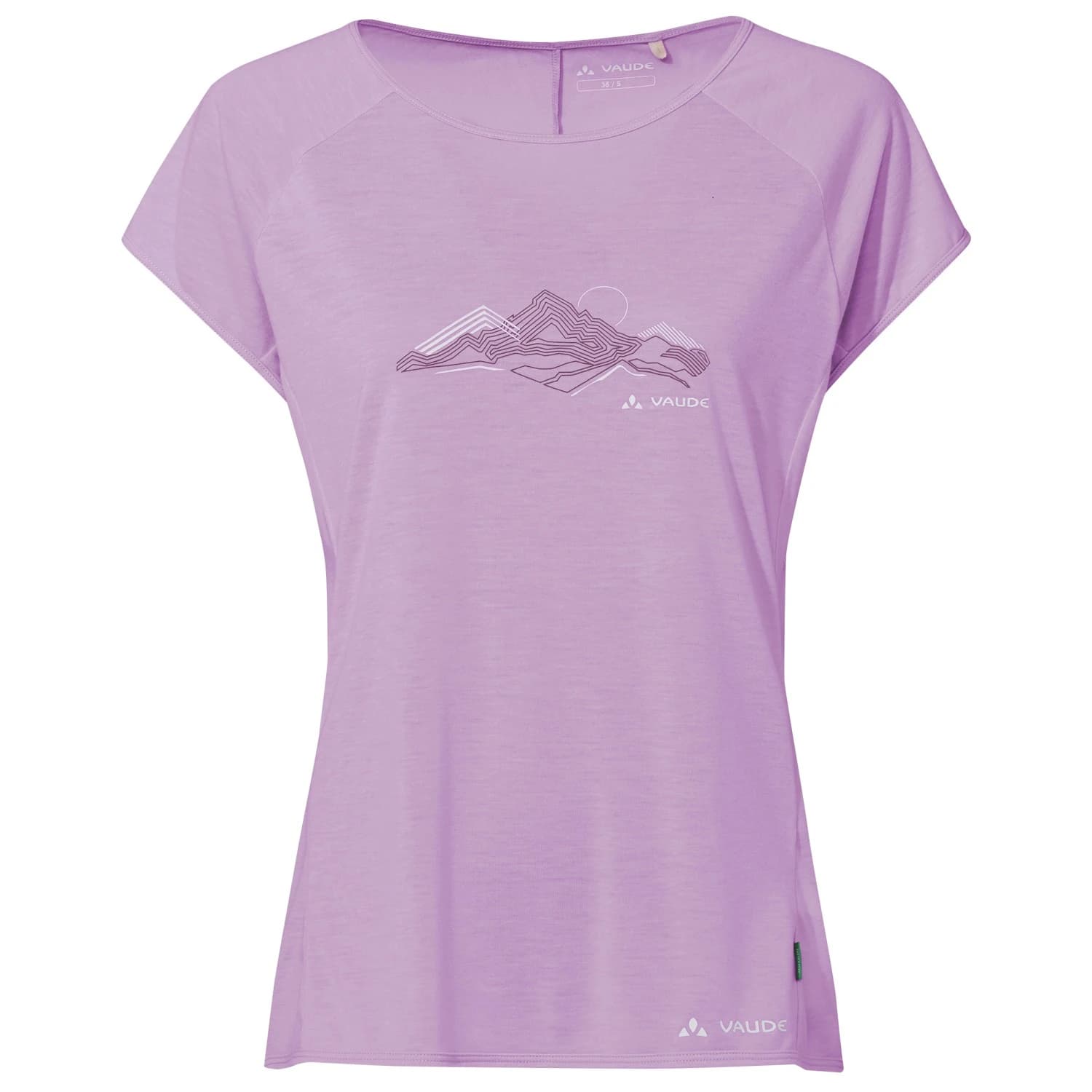 Дамска спортна тениска Vaude Women's Tekoa T-Shirt II Sport shirt - Raspberry