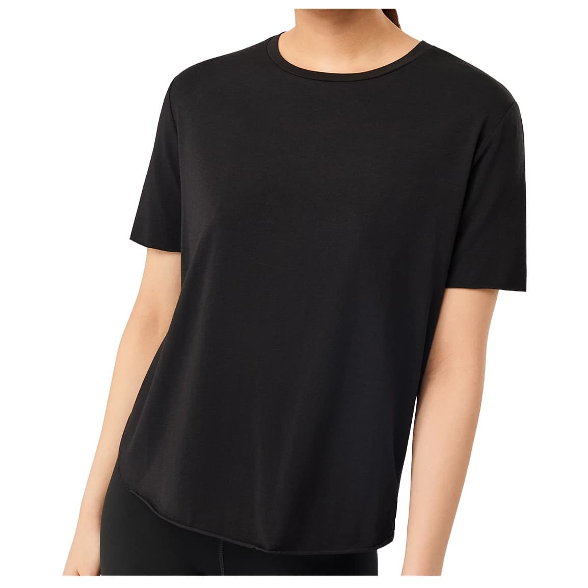 Дамска тениска Mandala Women's Halfmoon T-Shirt - Black