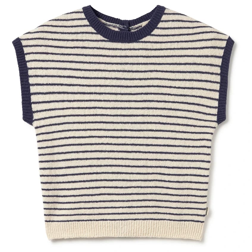 Дамска тениска Twothirds Women's Marinella T-shirt - Cobalt Stripes