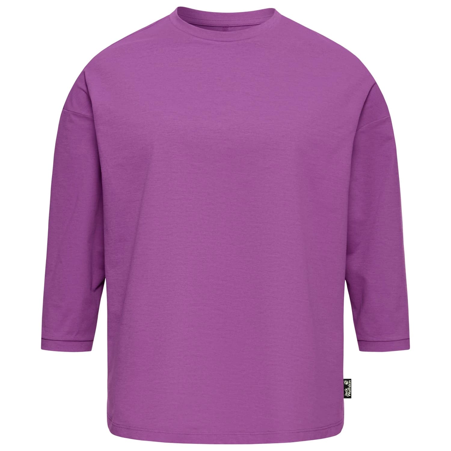 Дамска блуза с дълъг ръкав Jack Wolfskin Women's Travel 3/4 T-Shirt Longsleeve - Freesia