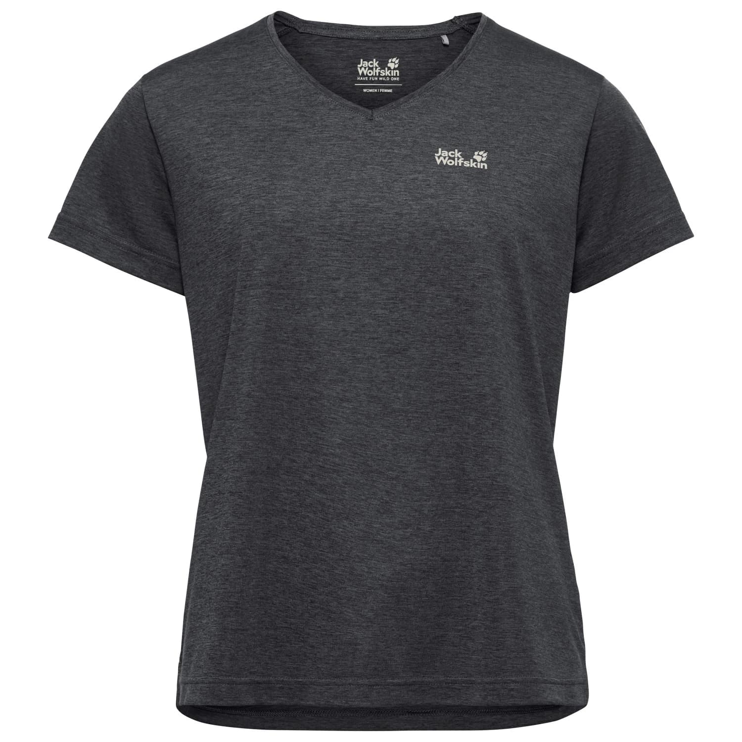 Дамска спортна тениска Jack Wolfskin Women's Wildtrail T-Shirt Sport shirt - Phantom