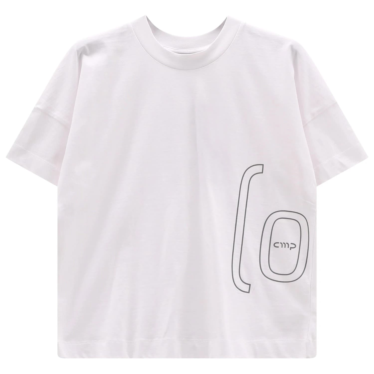Дамска тениска CMP Women's Loose Fit T-Shirt - Bianco