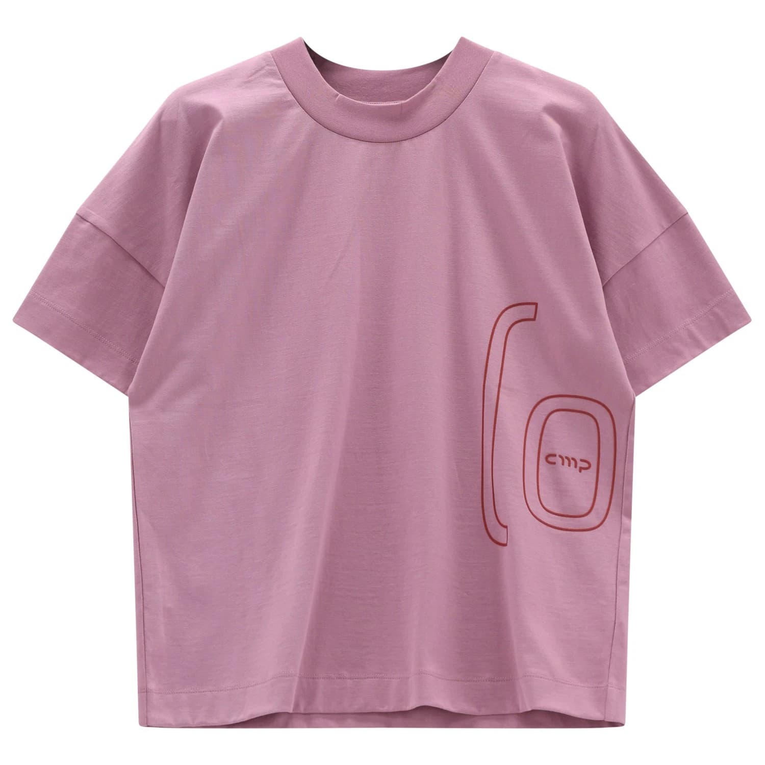 Дамска тениска CMP Women's Loose Fit T-Shirt - Lilla
