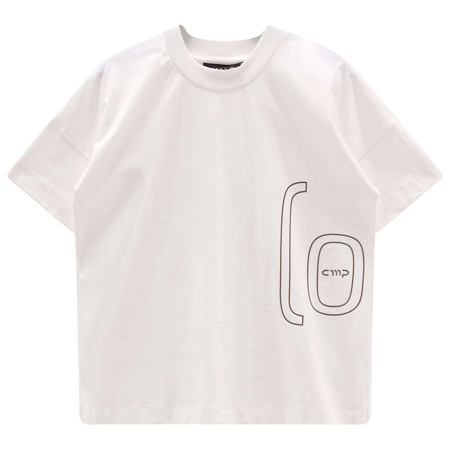 Дамска тениска CMP Women's Loose Fit T-Shirt - Snow