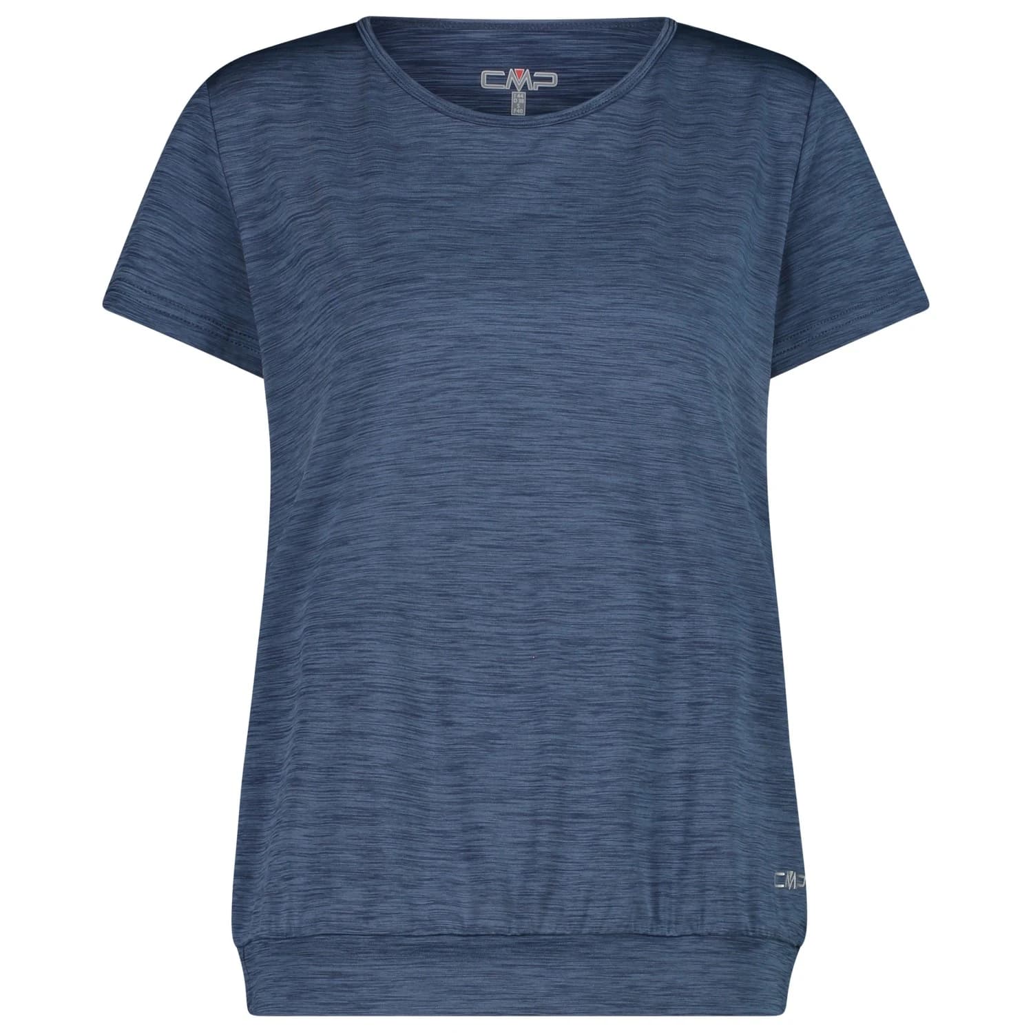 Дамска спортна тениска Cmp Women's T-Shirt Round Neck Sport shirt - B.Blue Melange