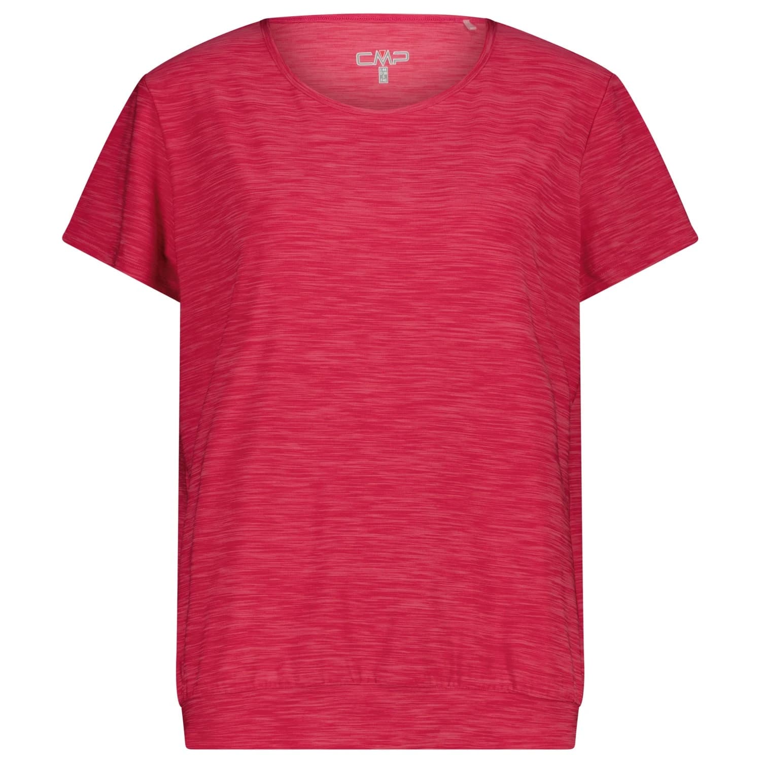Дамска спортна тениска CMP Women's T-Shirt Round Neck Sport shirt - Magenta Melange