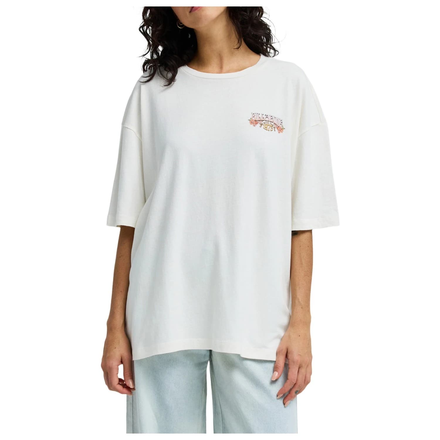 Дамска тениска Billabong Women's Waterfall T-shirt - Salt Crystal