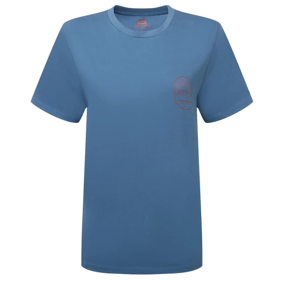 Дамска тениска Mountain Equipment Women's Alpenglow Tee T-shirt - Stellar Blue