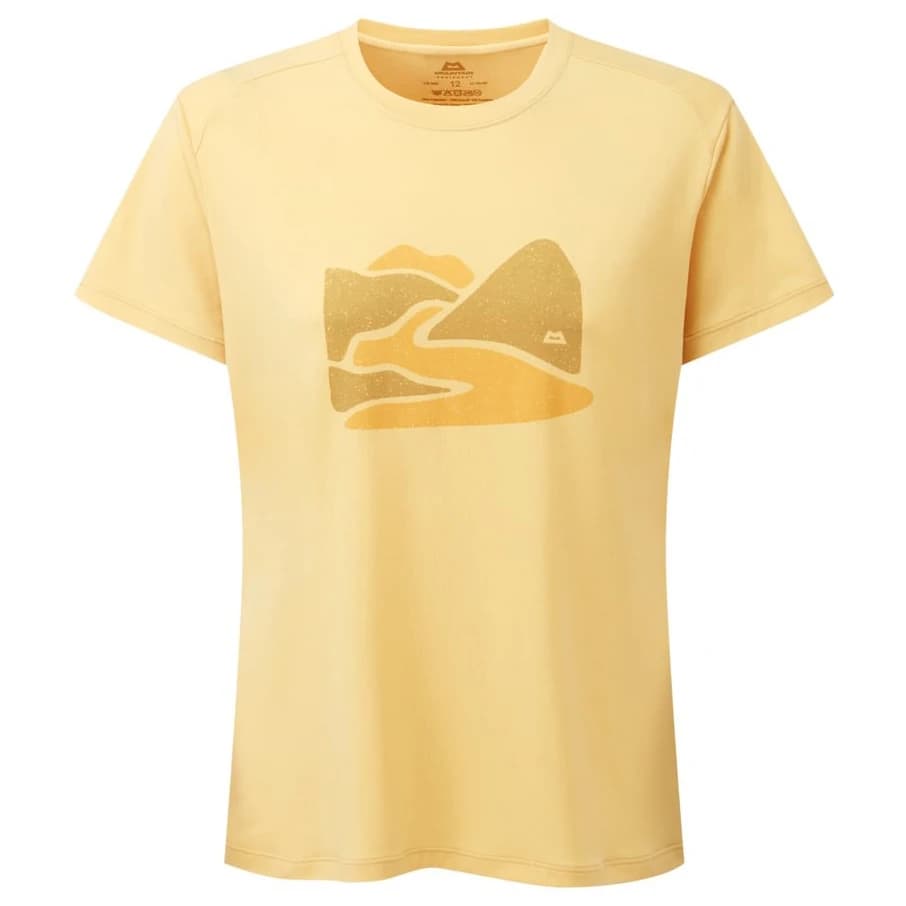 Дамска спортна тениска Mountain Equipment Women's Headpoint Graphic Tee Sport shirt - Rattan