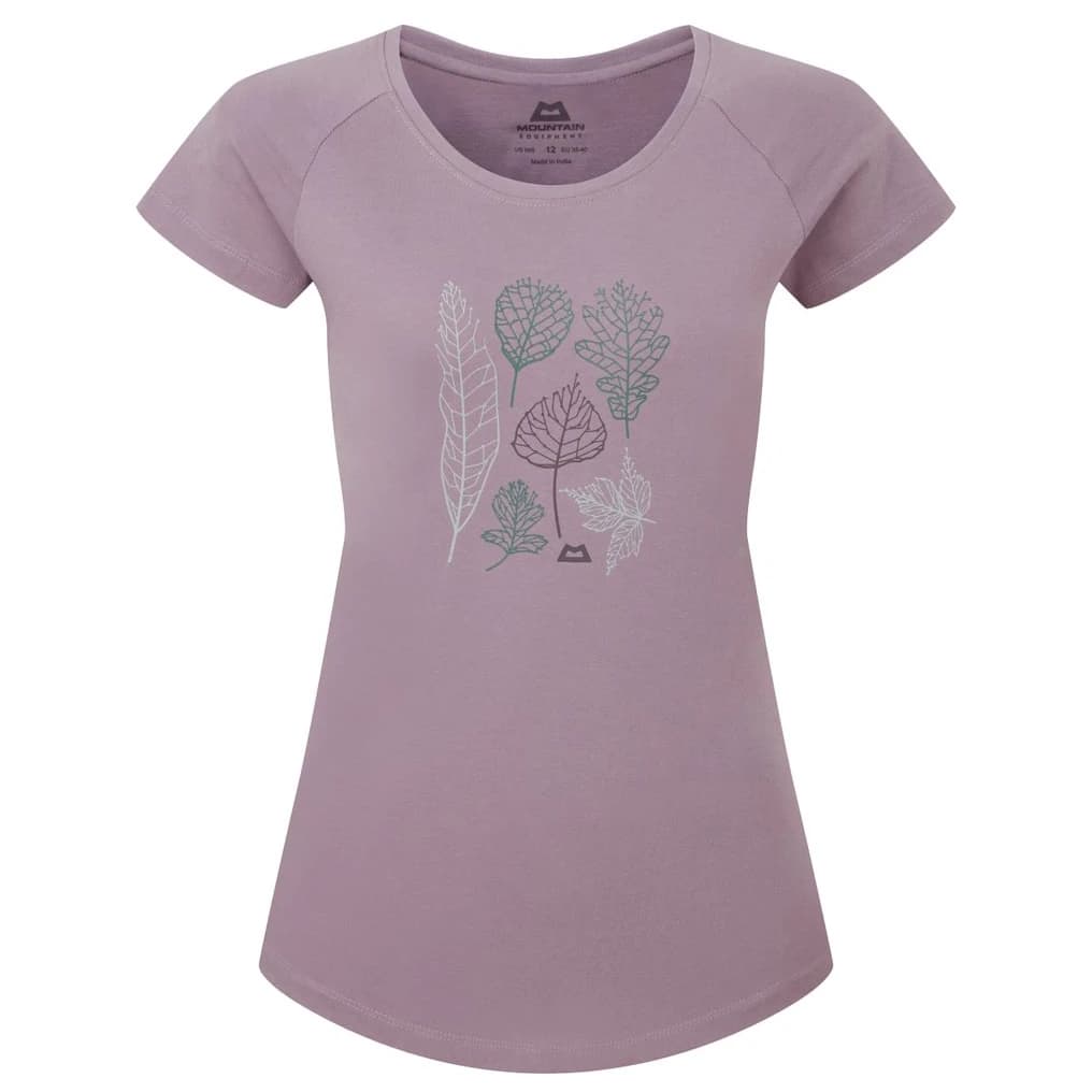 Дамска тениска Mountain Equipment Women's Leaf Tee T-shirt - Allium