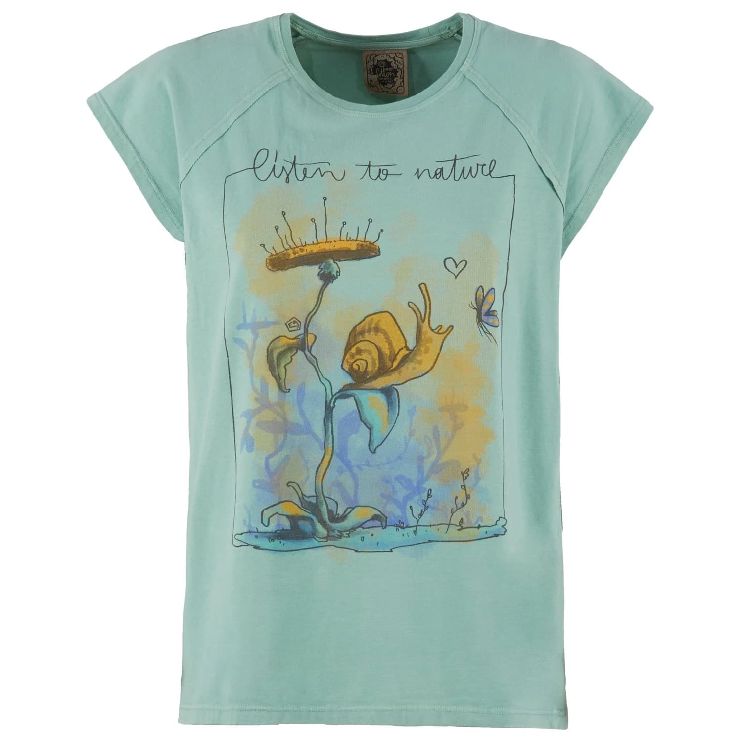 Дамска тениска E9 Women's Snail T-shirt - Thymus