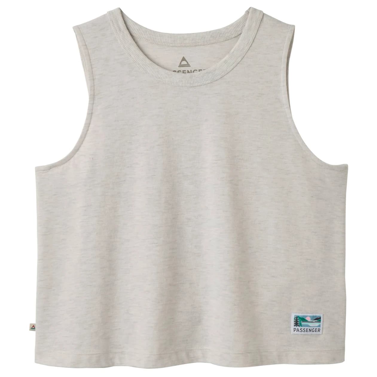 Дамски топ Passenger Women's Legacy Vest Top - Light Grey Marl