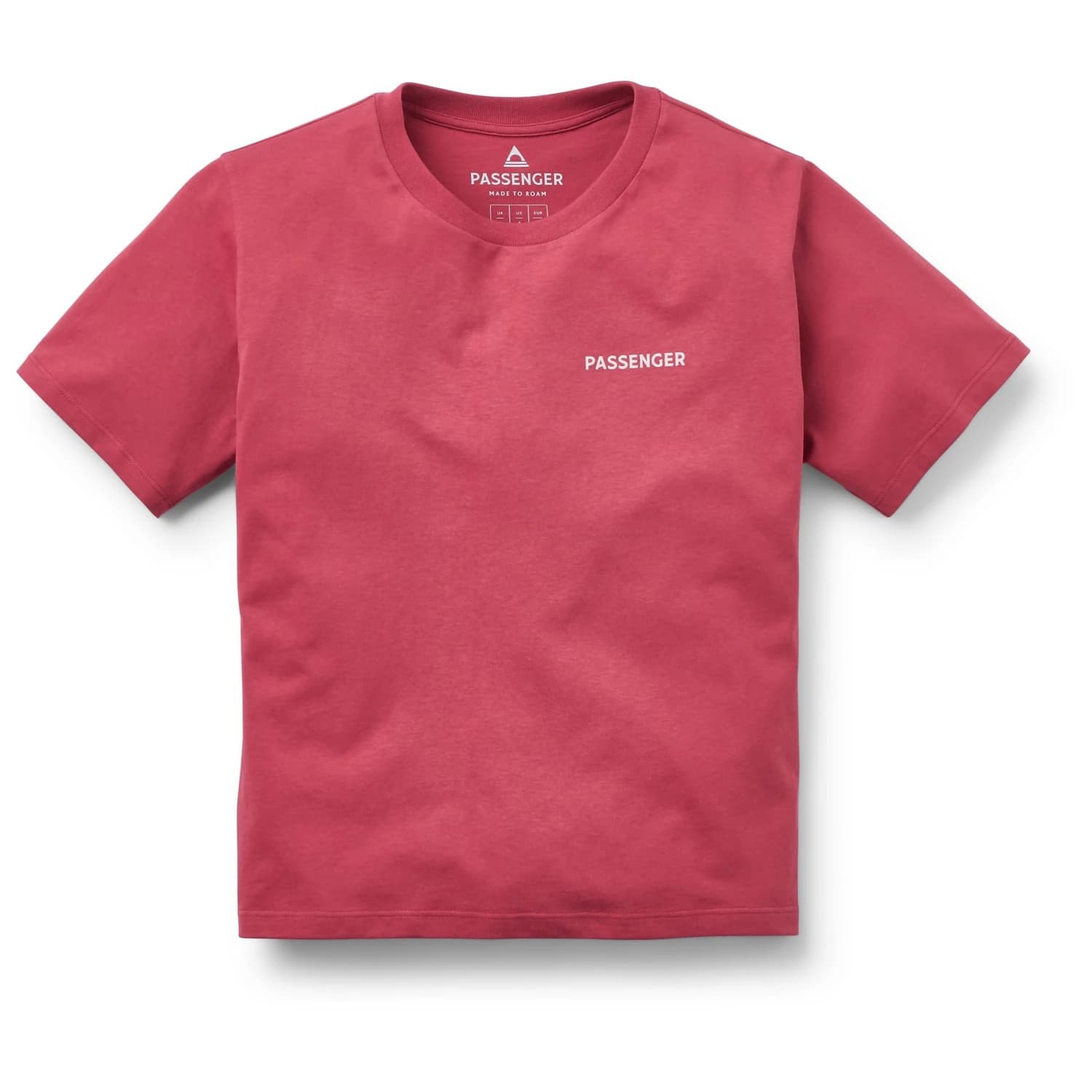 Дамска тениска Passenger Women's Roamer Recycled Cotton T-Shirt - Garnet
