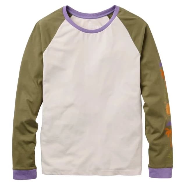 Дамска блуза с дълъг ръкав Passenger Women's Stack L/S Raglan T-Shirt Longsleeve - White Sand