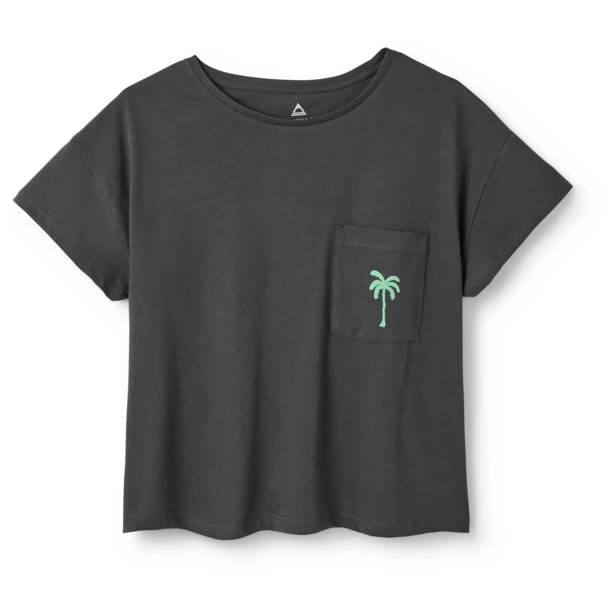 Дамска тениска Passenger Women's Stack Pocket T-Shirt - Faded Black