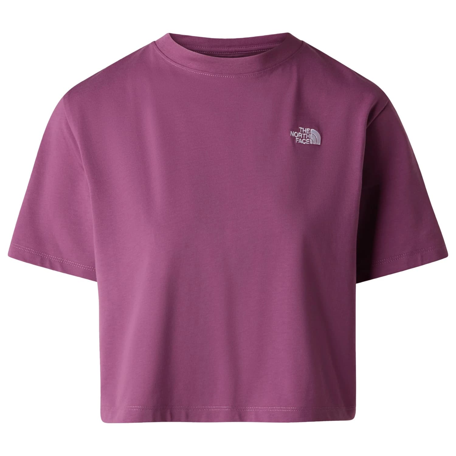 Дамска тениска The north face Women's Evolution Simple Dome Crop Tee T-shirt - Chroma Purple