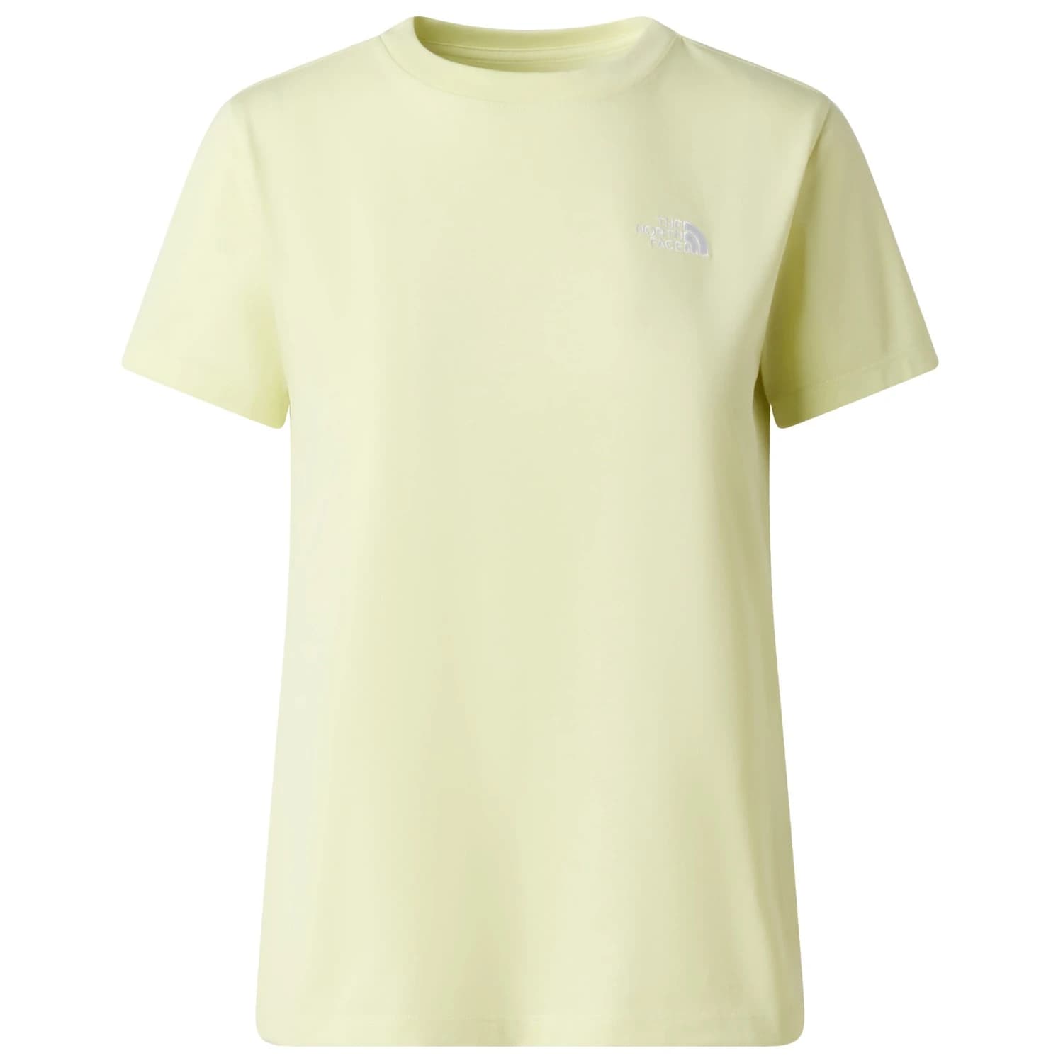 Дамска тениска The North Face Women's Evolution Simple Dome Short Sleeve T-shirt - Lemon Mist