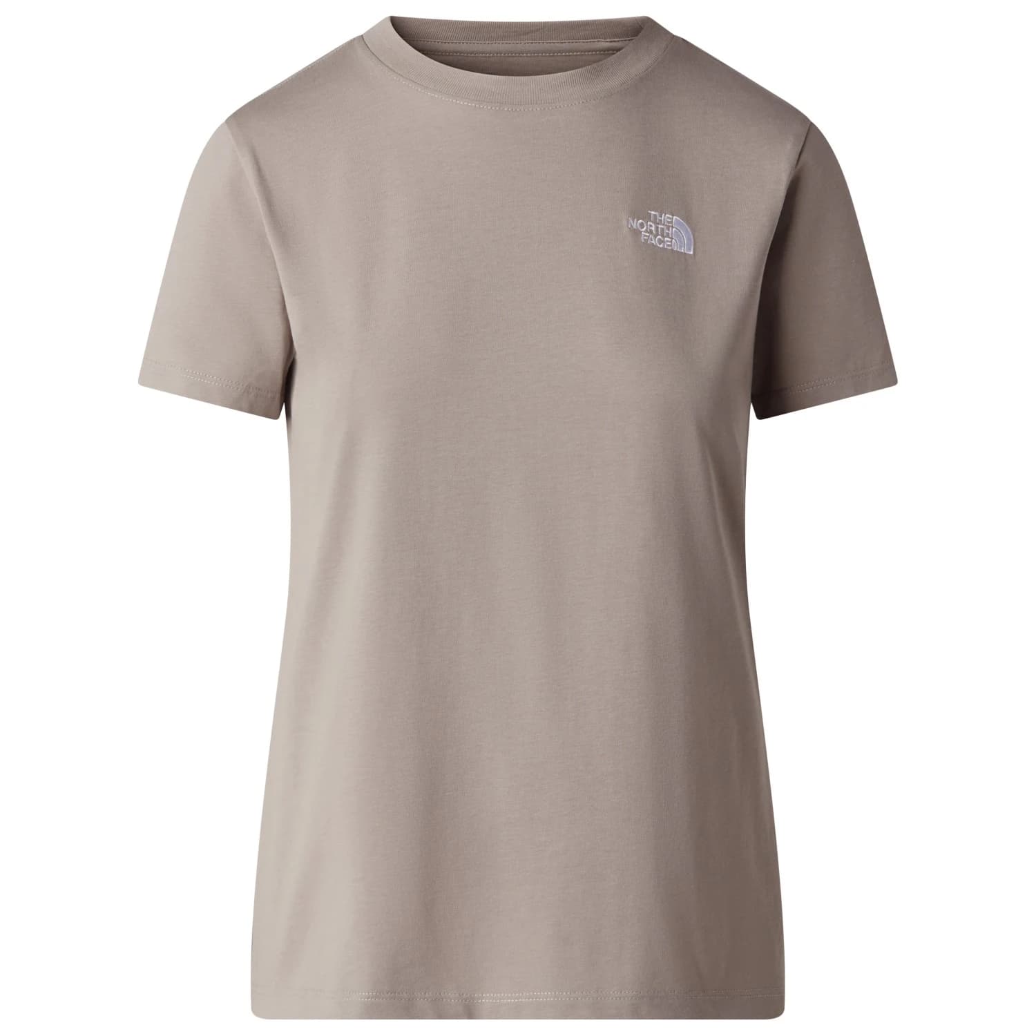 Дамска тениска The North Face Women's Evolution Simple Dome Short Sleeve T-shirt - Stone Slab