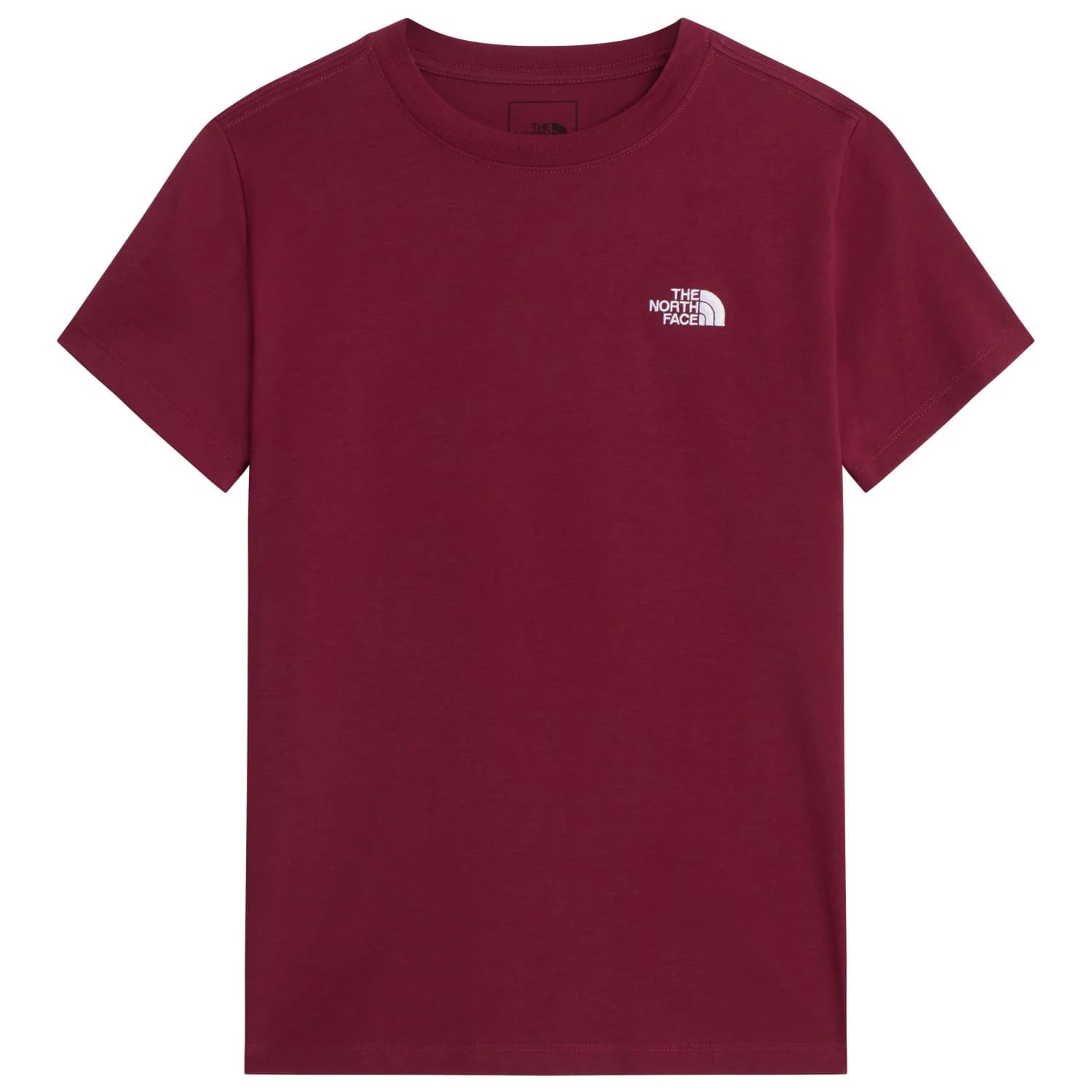 Дамска тениска The north face Women's Evolution Simple Dome Short Sleeve T-shirt - Burgundy Crush