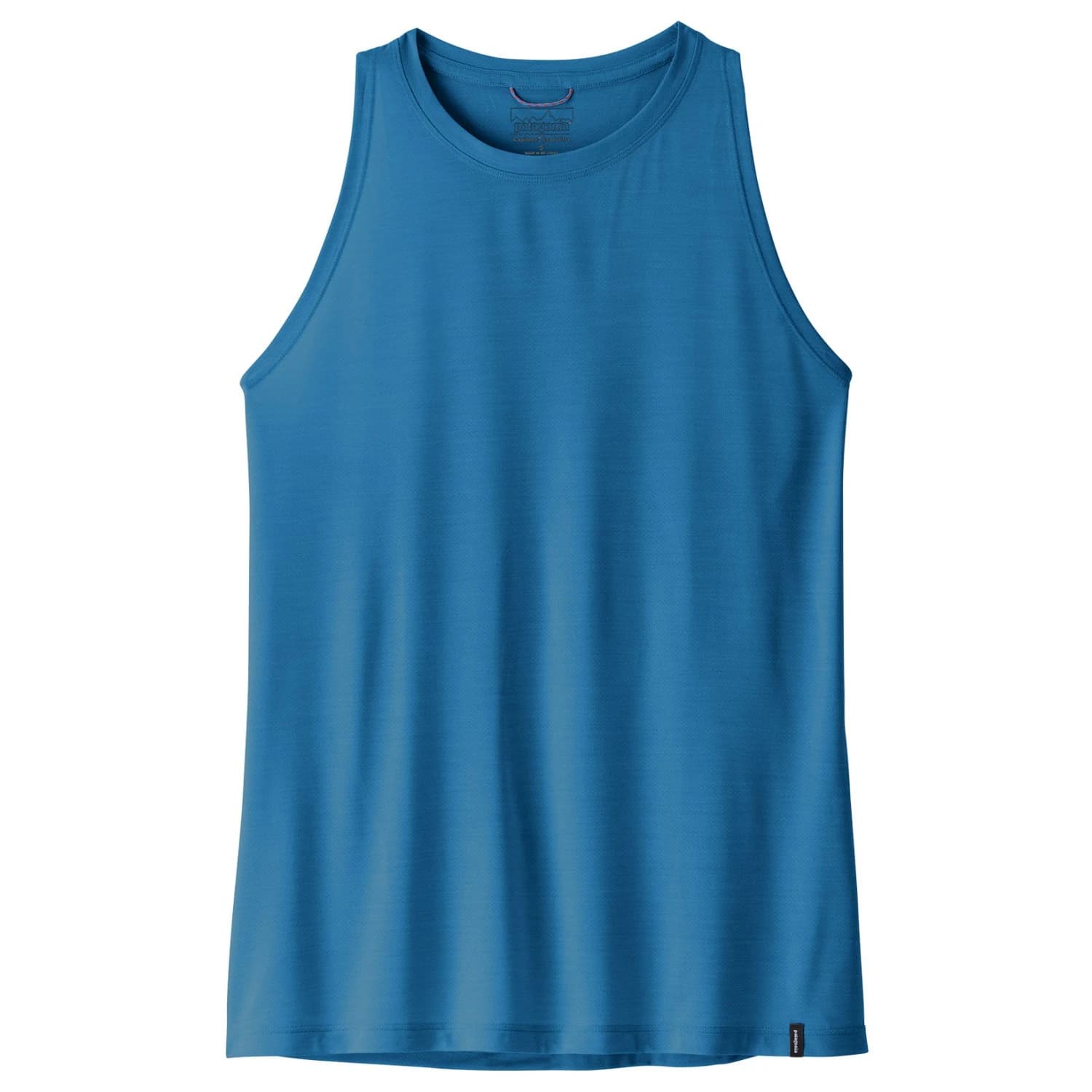 Дамска спортна тениска Patagonia Women's Cap Cool Ultra Tank Sport shirt - Aquatic Blue / Light Aquatic Blue X-Dye