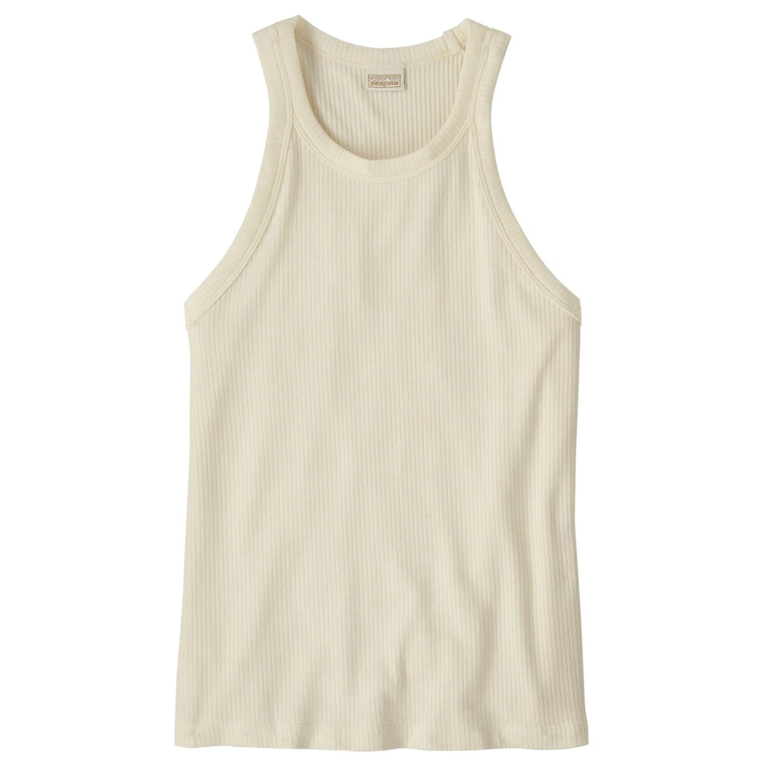 Дамски потник с широка презрамка Patagonia Women's Rib Knit Tank Tank top - White