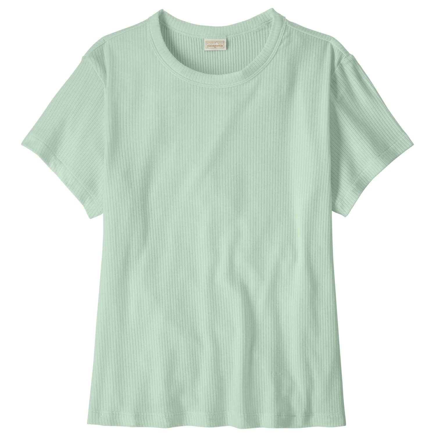 Дамска тениска Patagonia Women's Rib Knit Top T-shirt - Thin Ice